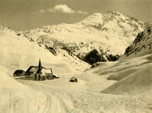 セントクリストフアムアールベルク、オーストリア、c1935。 作： Unbekannt