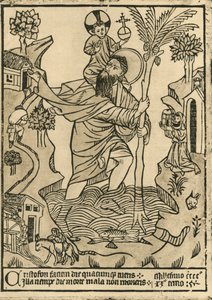 セントクリストファー。 1423、1915。 作： Unbekannt