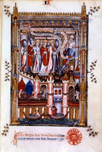 1317年、シジニウスの前の聖デニス 作： Unbekannt