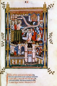 聖デニスの説教、1317年 作： Unbekannt