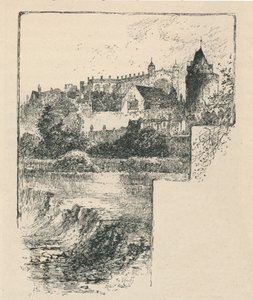 川からのセントジョージチャペル、1895