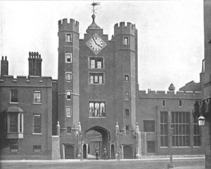 セントジェームズパレス、ロンドン、1894。 作： Unbekannt