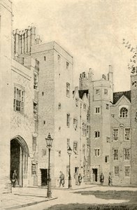 セントジョンズゲートウェイ、クラーケンウェル、1928年。 作： Unbekannt