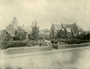 セントメアリーズ大聖堂と修道院、ホバート、1901年。 作： Unbekannt