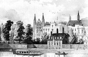 セントスティーブンスチャペルとスピーカーハウス、ウェストミンスター、ロンドン、1834年c1905 作： Unbekannt