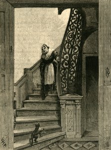 サウサンプトンの家の階段、c1872。 作： Unbekannt