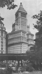 1924年ニューヨーク市、スタンダードオイルビルディング 作： Unbekannt