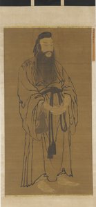 呂洞賓の立像、明代、1368～1644年。 作： Unbekannt