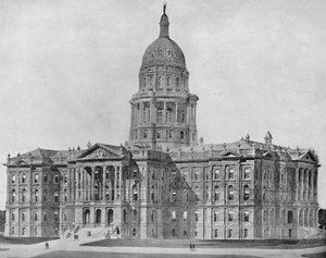 州議会議事堂、コロラド州デンバー、c1897。 作： Unbekannt