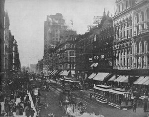 ステートストリート、シカゴ、c1897。 作： Unbekannt