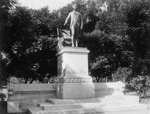 ジョージワシントンの像1732-1799、ブエノスアイレス、アルゼンチン、1927 作： Unbekannt