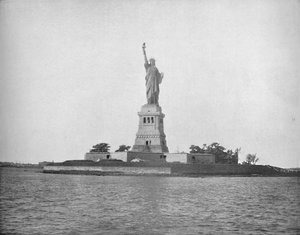 自由の女神、ニューヨーク、c1897。