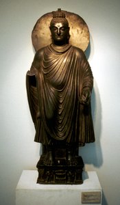 インド、ガルヴァーラの仏像、2世紀