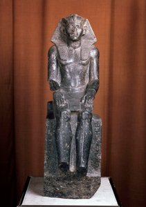ファラオアメネンハト3世の像、紀元前19世紀 作： Unbekannt