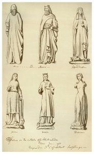 かつてロンドン市ギルドホールの外側にあった像、1783年1886年 作： Unbekannt