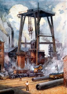製鉄所C1925 作： Unbekannt