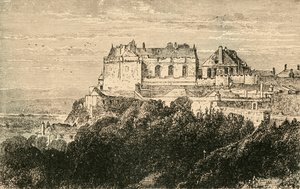 スターリング城、1890年。 作： Unbekannt