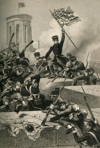 チャプルテペックの襲撃、1878年。 作： Unbekannt
