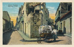 ストリートベンダー、ハバナ、キューバ、1938 作： Unbekannt