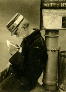 ストリートシーン、ウィーン、オーストリア、c1935。