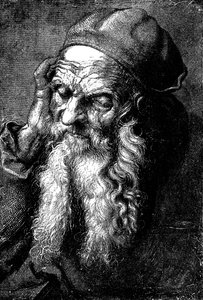 15世紀後半〜16世紀初頭の老人の研究1882 作： Unbekannt