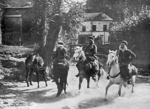 1915年フランス、スーダン騎兵隊 作： Unbekannt