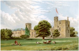 Sudeley Castle、グロスターシャー、デント家の家、c1880 作： Unbekannt