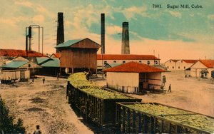 砂糖工場、キューバ、c1913 作： Unbekannt