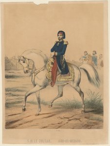スルタンアブドゥルメシドI 1823-1861、1853 作： Unbekannt