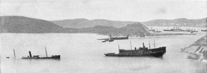 沈没した日本艦船、日露戦争、1904-5 作： Unbekannt