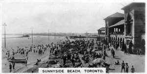 サニーサイドビーチ、トロント、カナダ、c1920s 作： Unbekannt