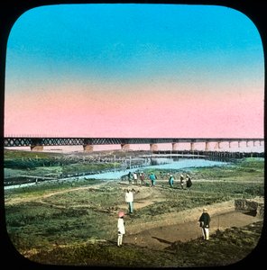 インド、ストレジ橋、19世紀後半または20世紀初頭 作： Unbekannt