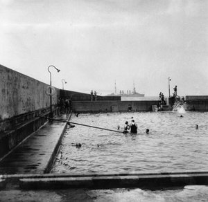 スイミングプール、バルボア、パナマ、1931 作： Unbekannt