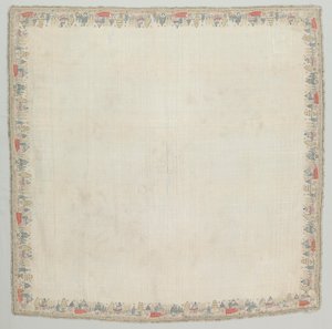テーブルクロス、c。 1775-1825。 作： Unbekannt