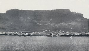 テーブルマウンテンとケープタウン、1924 作： Unbekannt