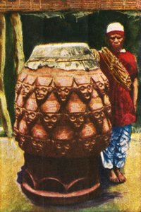 トーキングドラム、カメルーン、c1928。 作： Unbekannt