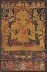 タントラ仏Vairochana、c。 1150-1200。 作： Unbekannt