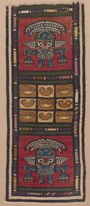 タペストリーの断片、700-1370年代。 作： Unbekannt