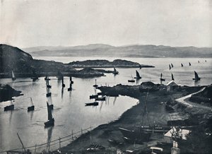 ターバート-出航する漁船、1895 作： Unbekannt