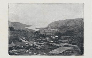 タラウェラの噴火前のワイロア、1923年。 作： Unbekannt