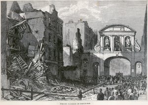 テンプル バー、ロンドン、1877 年