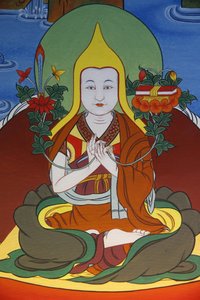 千仏寺 ダシャン・カギュ・リン 信徒の絵 僧侶の祈り フランス・ラ・ブーレー市 作： Unbekannt