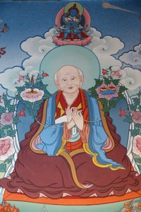 千仏寺 ダシャン・カギュ・リン 信徒の絵 僧侶の祈り フランス・ラ・ブーレー市 作： Unbekannt