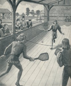 チューダー時代のテニス、c1934 作： Unbekannt
