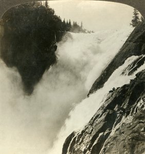 壮大なリウカン滝の素晴らしい素晴らしさ、800フィートの落下、ノルウェー、c1905から始まります。 作： Unbekannt