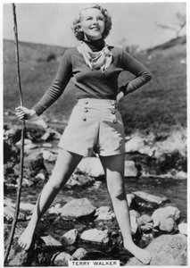 テリーウォーカー、アメリカの映画女優、c1936-c1939 作： Unbekannt