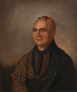 Thayendanegea Joseph Brant、19 世紀初頭、1806 年以降。 作： Unbekannt