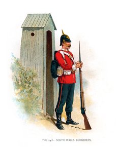 第24サウスウェールズ国境、c1890