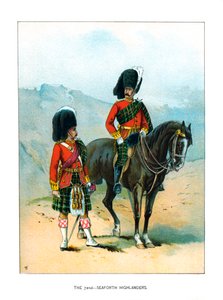 第72シーフォースハイランダーズ、c1890