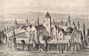セントマーチンデシャンの修道院、1915 作： Unbekannt